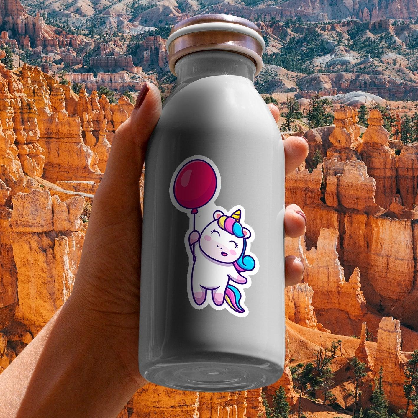 Balloon Unicorn Sticker - Stickefy