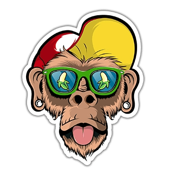 Monkey Illusion - Stickefy