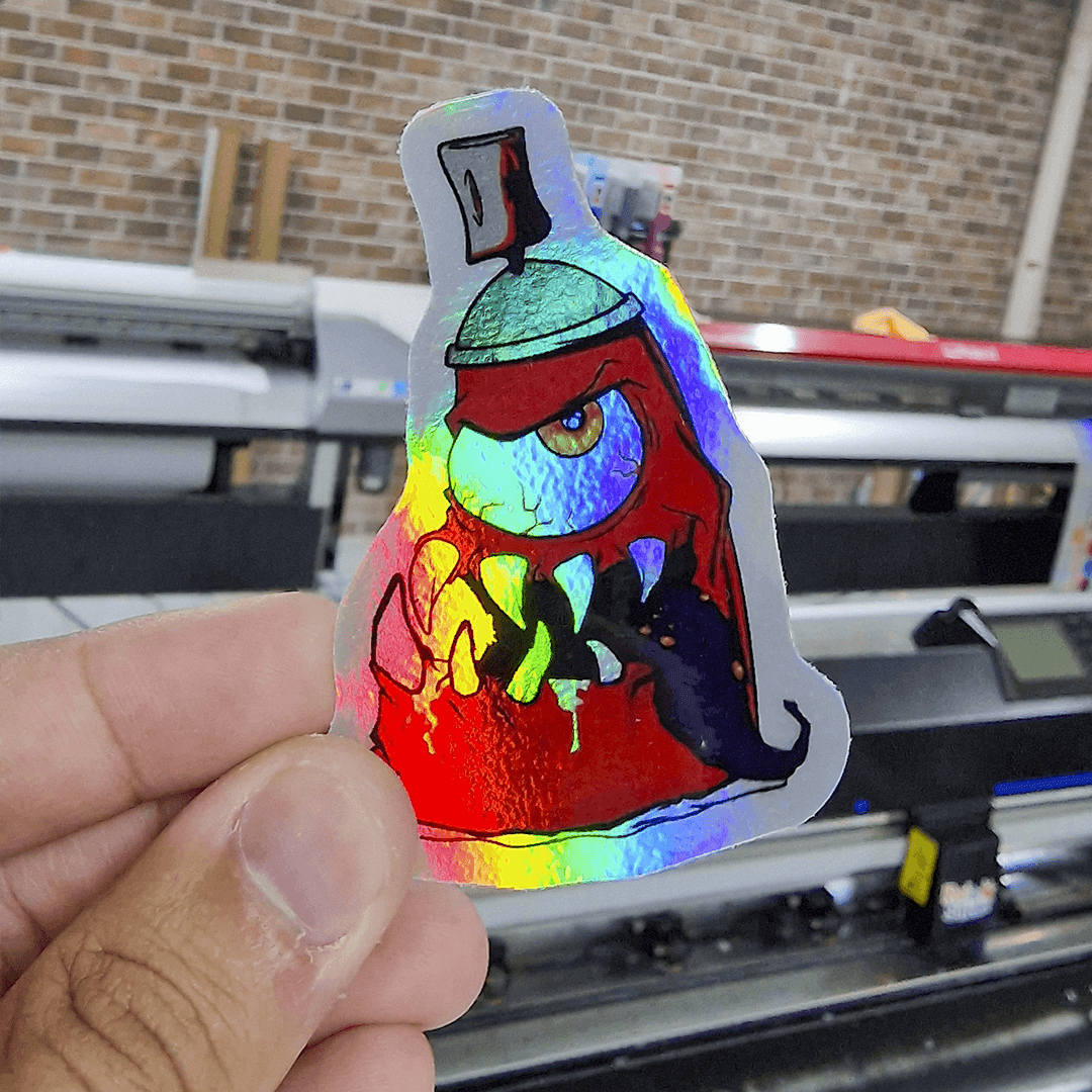 CUSTOM HOLOGRAPHIC STICKERS - Stickefy